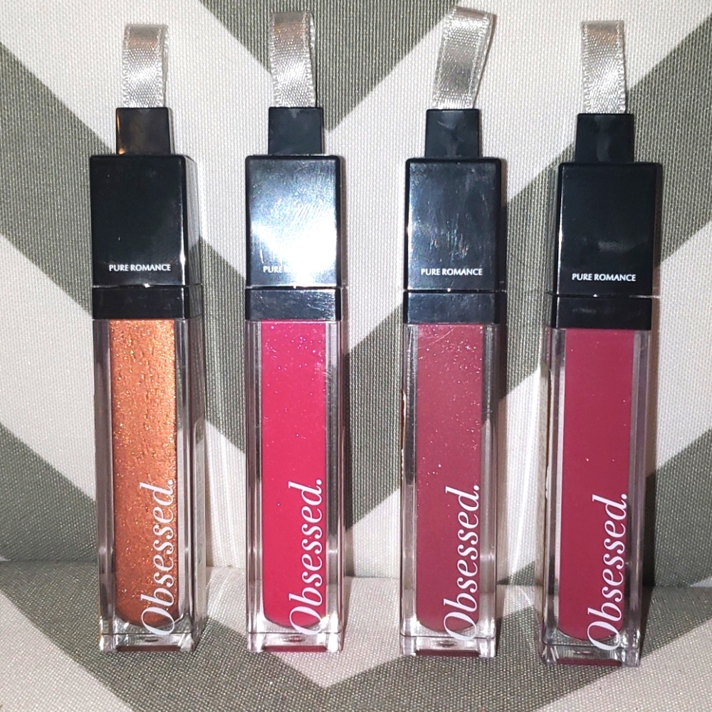 Obsessed Lip Gloss in 4 luscious shades